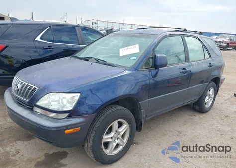 2001 Lexus Rx 300 from USA, damaged, VIN JTJGF10U610084555
